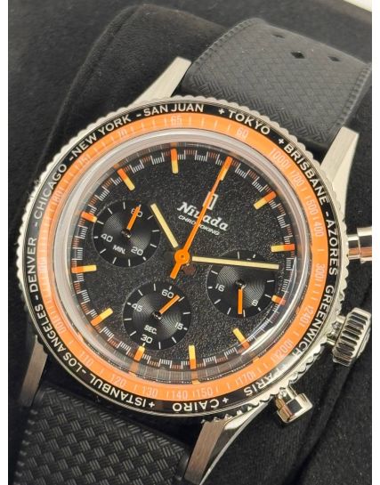 Nivada Grenchen Chronoking Mecaquartz- Inter.Bezel 87042Q01