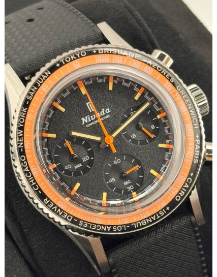 Nivada Grenchen Chronoking Mecaquartz- Inter.Bezel 87042Q01
