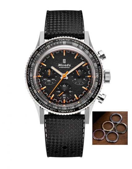 Nivada Grenchen Chronoking Mecaquartz- Inter.Bezel 87042Q01