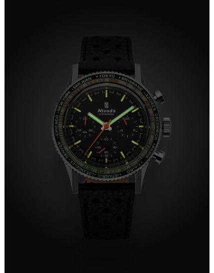 Nivada Grenchen Chronoking Mecaquartz- Inter.Bezel 87042Q01