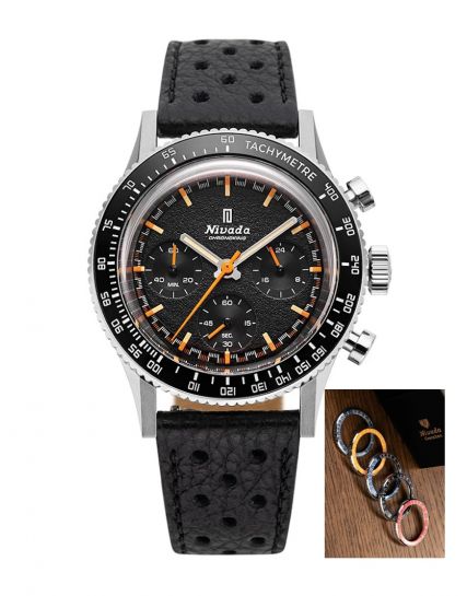 Nivada Grenchen Chronoking Mecaquartz- Inter.Bezel 87040Q10