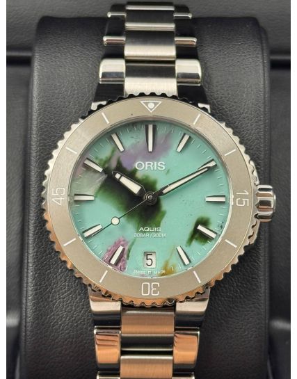 Oris Aquis Date Upcycle Ladies 01 733 7770 4150-Set