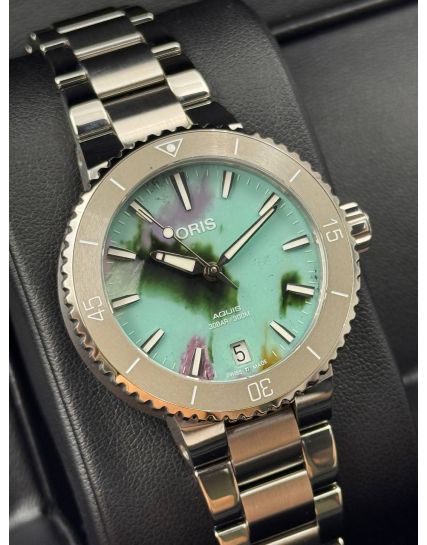 Oris Aquis Date Upcycle Ladies 01 733 7770 4150-Set