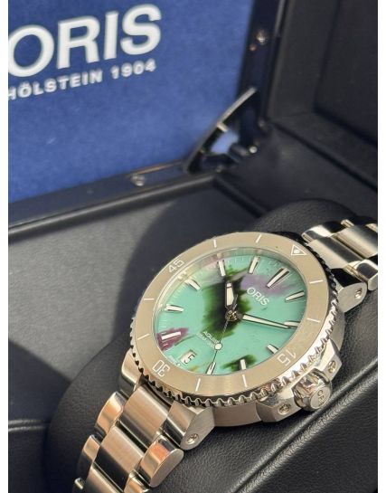 Oris Aquis Date Upcycle Ladies 01 733 7770 4150-Set