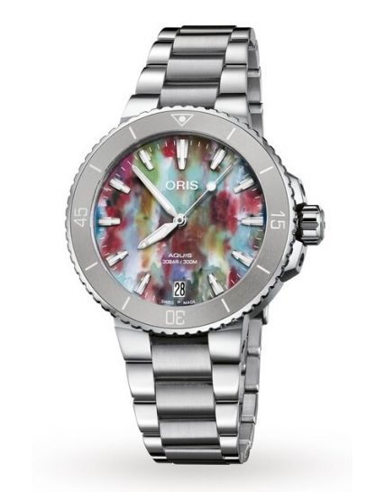 Oris Aquis Date Upcycle Ladies 01 733 7770 4150-Set