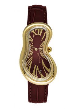 Exaequo Melting Watch Melting Watch Italian Burgundy EX0002.0006