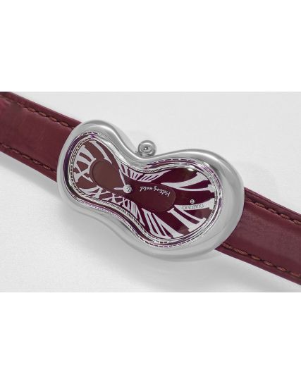 Exaequo Melting Watch Melting Watch Italian Burgundy EX0001.0006