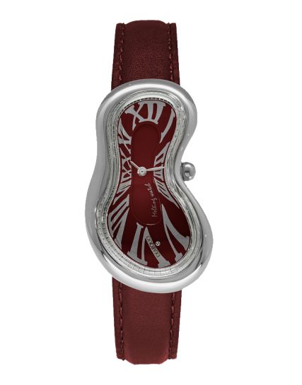 Exaequo Melting Watch Melting Watch Italian Burgundy EX0001.0006