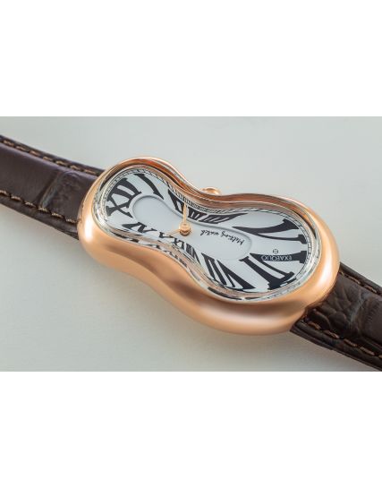 Exaequo Melting Watch Melting Watch Rose Gold White EX0003.0002