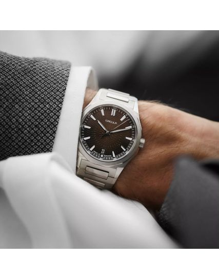 Circula Facet Brown Steel Bracelet FS-SV-UU+SF-AB