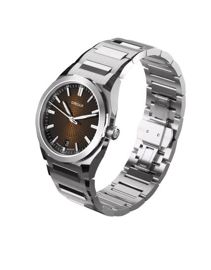Circula Facet Brown Steel Bracelet FS-SV-UU+SF-AB