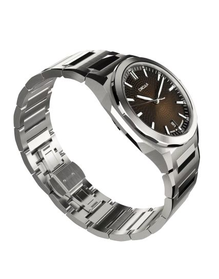 Circula Facet Brown Steel Bracelet FS-SV-UU+SF-AB