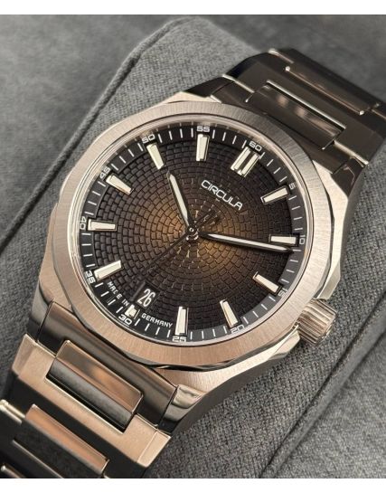 Circula Facet Brown Steel Bracelet FS-SV-UU+SF-AB