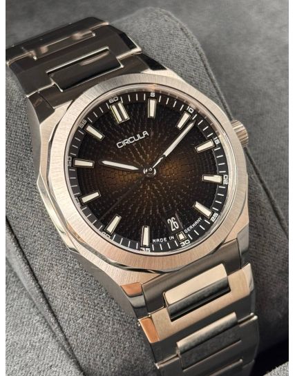 Circula Facet Brown Steel Bracelet FS-SV-UU+SF-AB