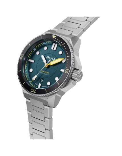 Circula DiveSport Titanium Petrol DE-TR-PS+TH-T