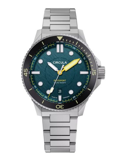 Circula DiveSport Titanium Petrol DE-TR-PS+TH-T
