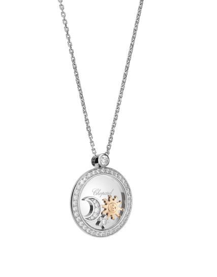 Chopard Happy Sun, Moon and Stars Pendant Necklace 799434-1402