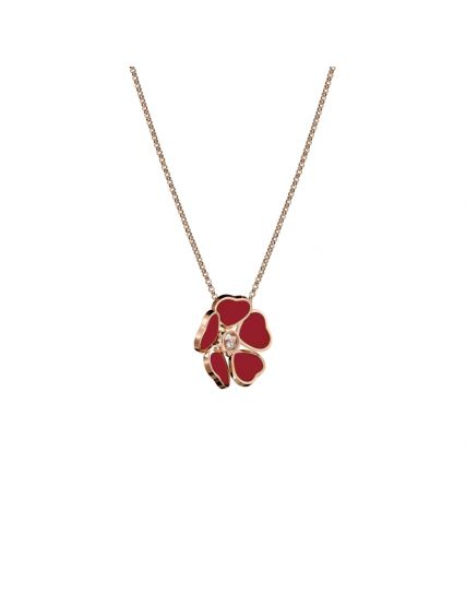 Chopard Happy Hearts Flowers Pendant Necklace 79A085-5811