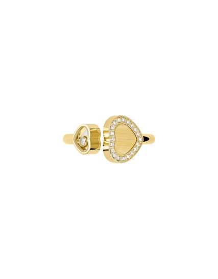 Chopard Happy Hearts Golden Hearts ring 82A107-0912