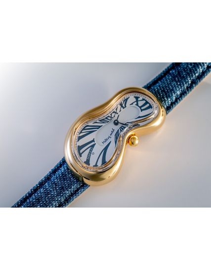 Exaequo Melting Watch Melting Watch White Jeans EX0002.0012