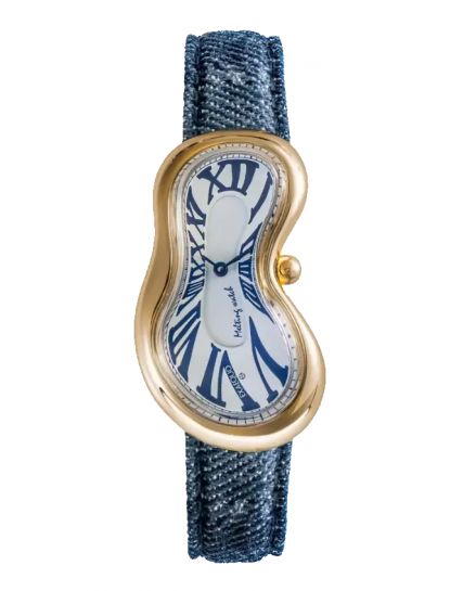 Exaequo Melting Watch Melting Watch White Jeans EX0002.0012