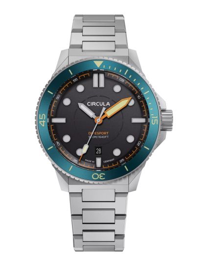 Circula DiveSport Titanium Black DE-TR-SP+TH-T