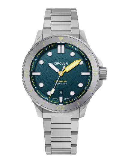 Circula DiveSport Titanium Petrol DE-TR-PT+TH-T
