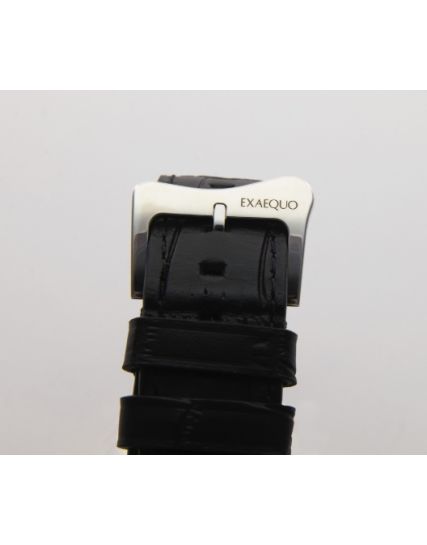 Exaequo Melting Watch Polyhedron 925 Melting Watch Black LE EX0101.0001