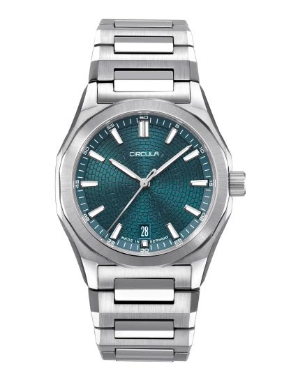 Circula Facet Petrol Steel Bracelet FS-SV-PP+SF-AB