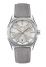 Facet Silver Suede Strap
