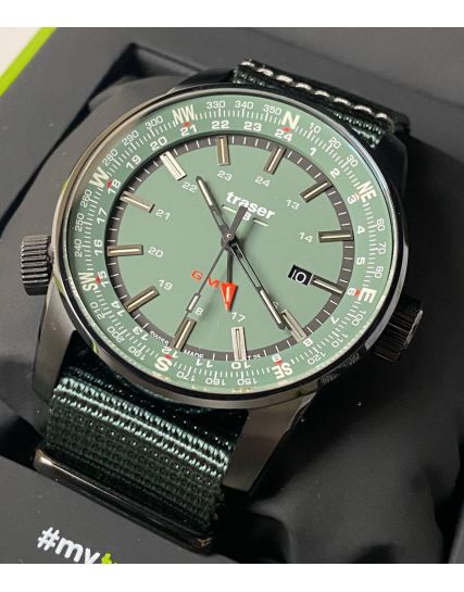 Traser P68 Pathfinder GMT Green 109035