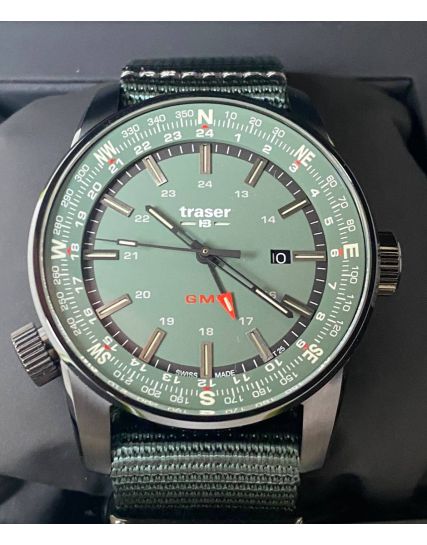 Traser P68 Pathfinder GMT Green 109035