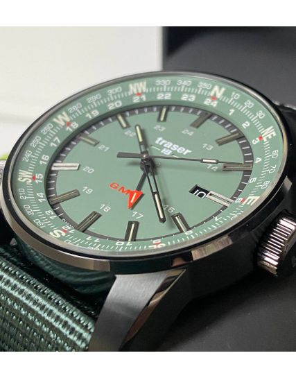 Traser P68 Pathfinder GMT Green 109035