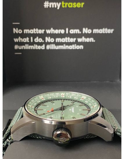 Traser P68 Pathfinder GMT Green 109035