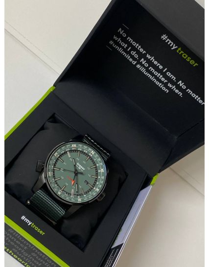 Traser P68 Pathfinder GMT Green 109035