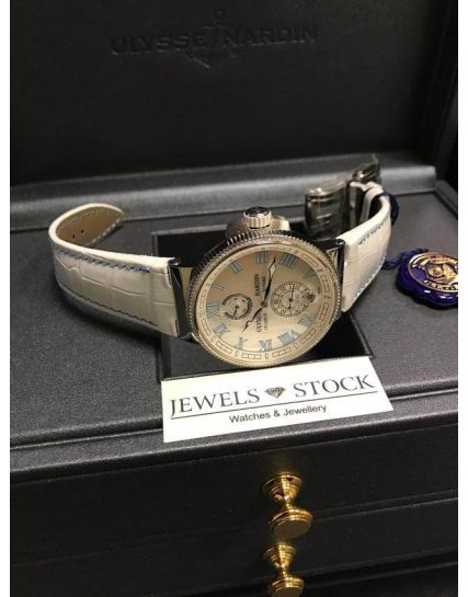 Ulysse Nardin Marine Chronometer Manufacture Ladies 1183-126B/430