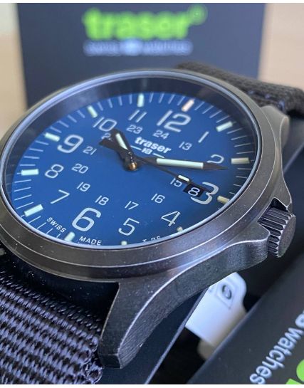 Traser P67 Officer Pro GunMetal Blue 108632