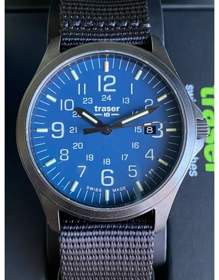 Traser P67 Officer Pro GunMetal Blue 108632