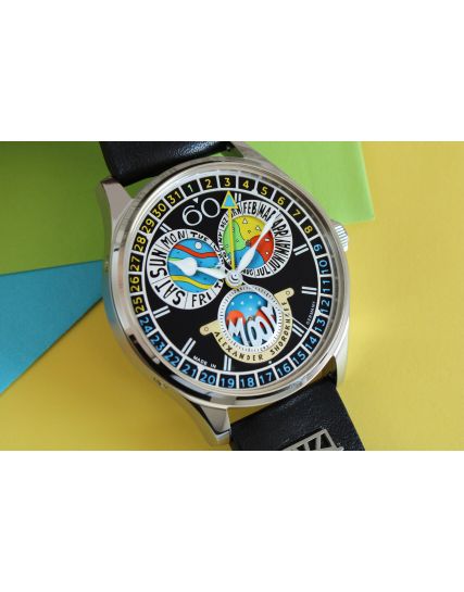 Alexander Shorokhoff Full Calendar Cadamomo Black AS.VK-CDMM4
