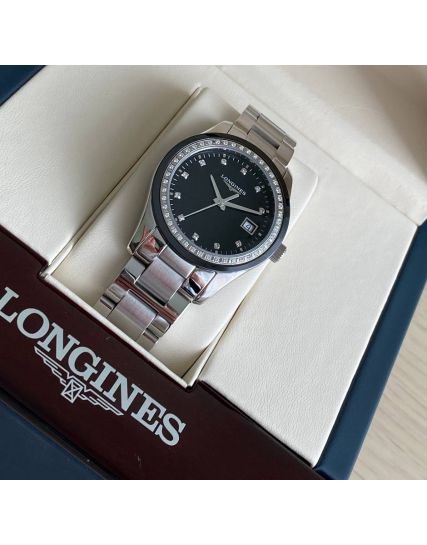 Longines Conquest Classic Ladies Diamonds Bezel L2.387.0.57.6