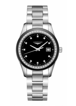 Longines Conquest Classic Ladies Diamonds Bezel L2.387.0.57.6