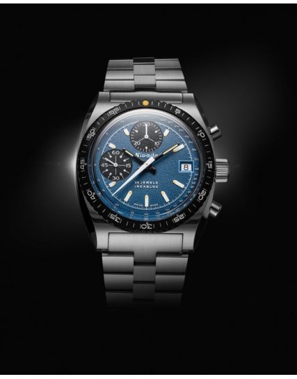 Nivada Grenchen Chronosport Blue 77003A45