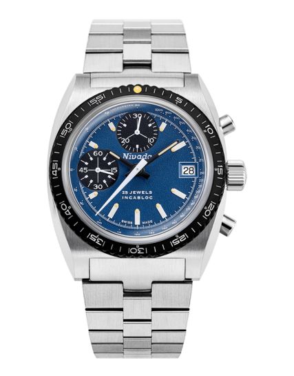 Nivada Grenchen Chronosport Blue 77003A45