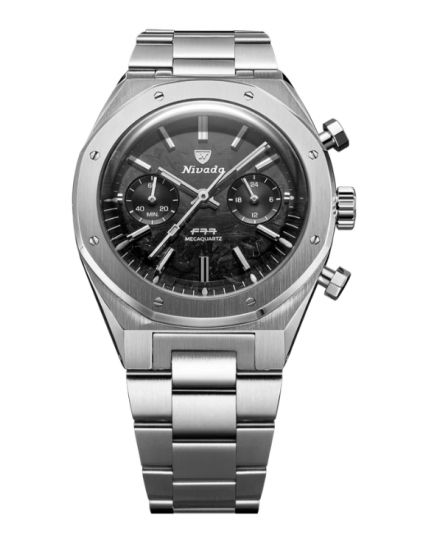 Nivada Grenchen F77 Chrono Mecaquartz Carbon 68002Q77