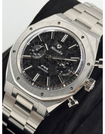 Nivada Grenchen F77 Chrono Mecaquartz Carbon 68002Q77