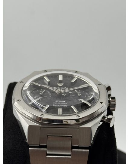 Nivada Grenchen F77 Chrono Mecaquartz Carbon 68002Q77