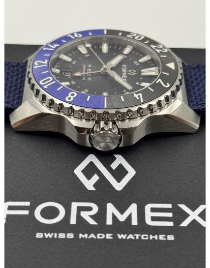 Formex REEF Automatic GMT COSC BLACK/RED 2202.1.5333