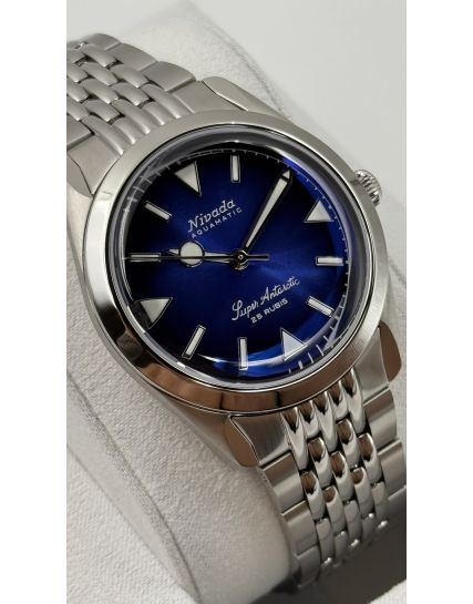 Nivada Grenchen Super Antarctic Blue 32075A04