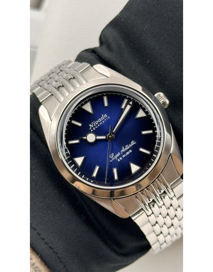 Nivada Grenchen Super Antarctic Blue 32075A04