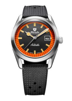 Nivada Grenchen Super Antarctic Black & Orange 32056A01